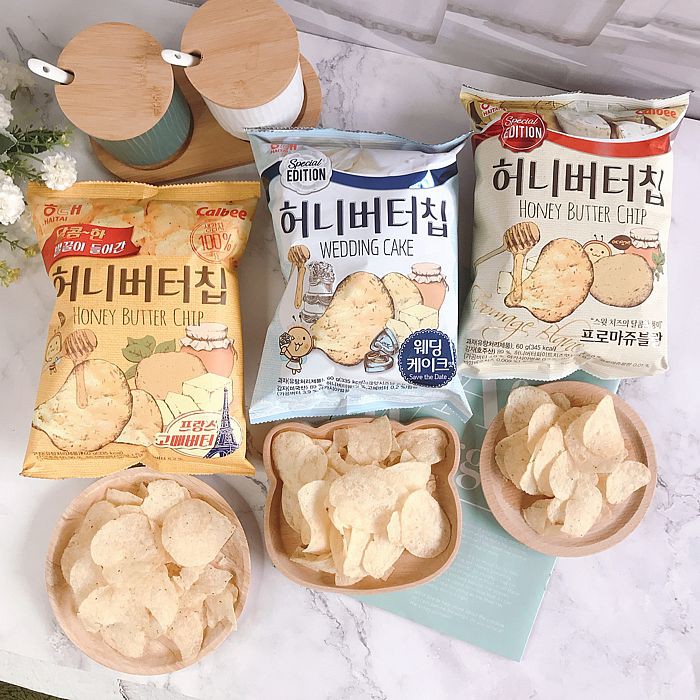 Snack khoai tây bơ mật ong Calbee 60g