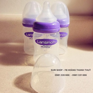 Bình sữa LANSINOH MOMMA - nhựa