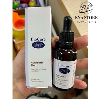 Giọt Kẽm BioCare Nutrisorb Zinc 30ml