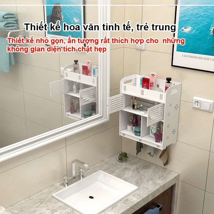 Tủ treo nhà tắm 3 tầng VL05