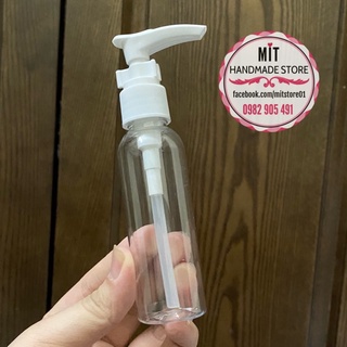Chai vòi nhấn mỏ vịt 50ml/60ml - Chai chiết mỹ phẩm