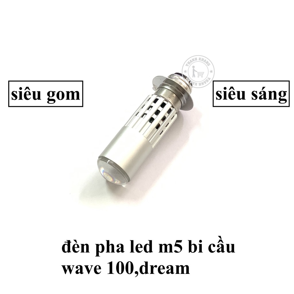 đèn led chân m5 đèn led xe máy wave 100,dream cos vàng pha trắng siêu sáng siêu gom hàng y như hình BOZE56.