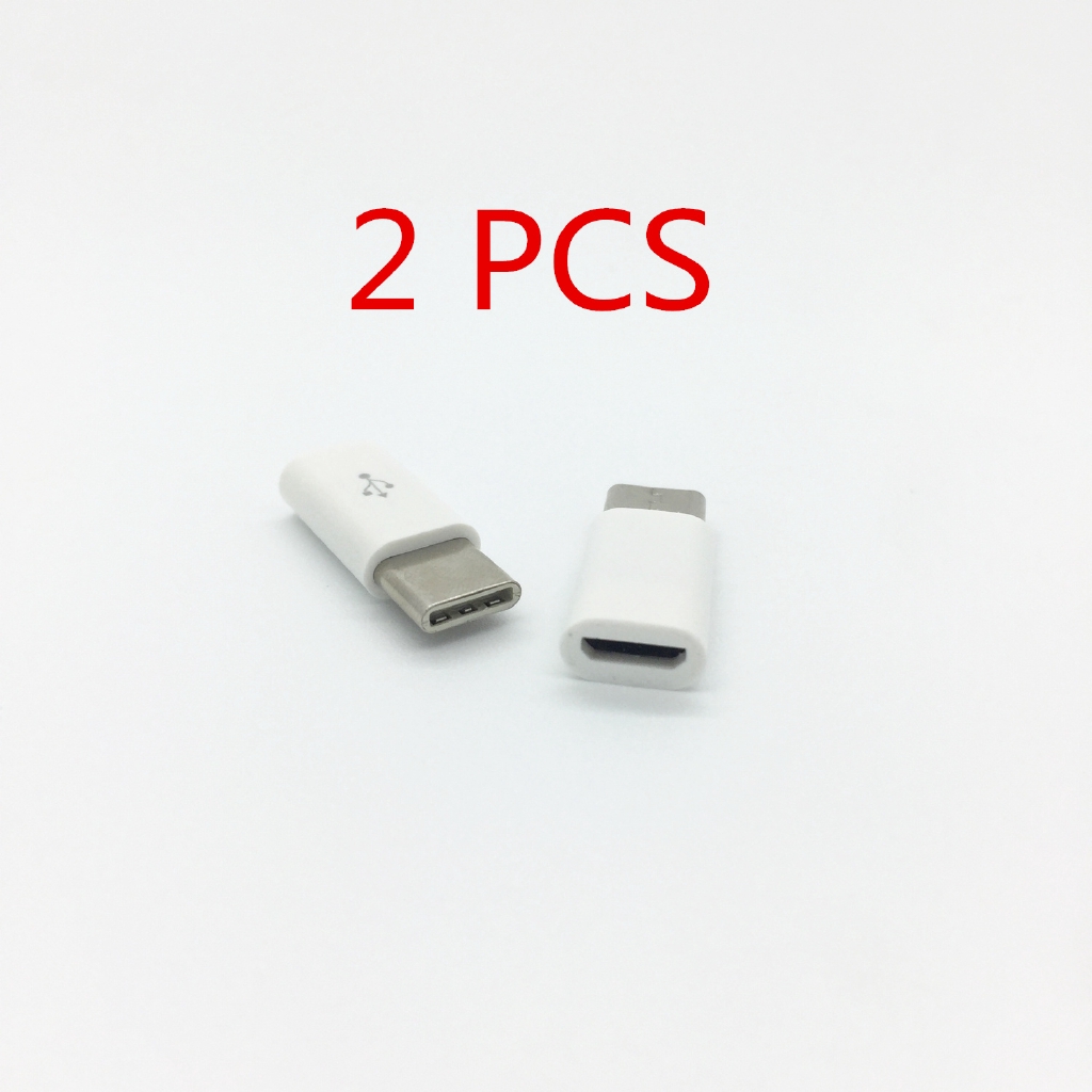 Set 2 Linh Kiện Điện Tử Chuyển Đổi Từ Micro Usb Sang Usb 3.1 Type C Cho Htc U11 Eyes / U11 + / U11 Life / U11