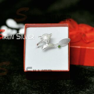 Nhẫn hồ ly bạc