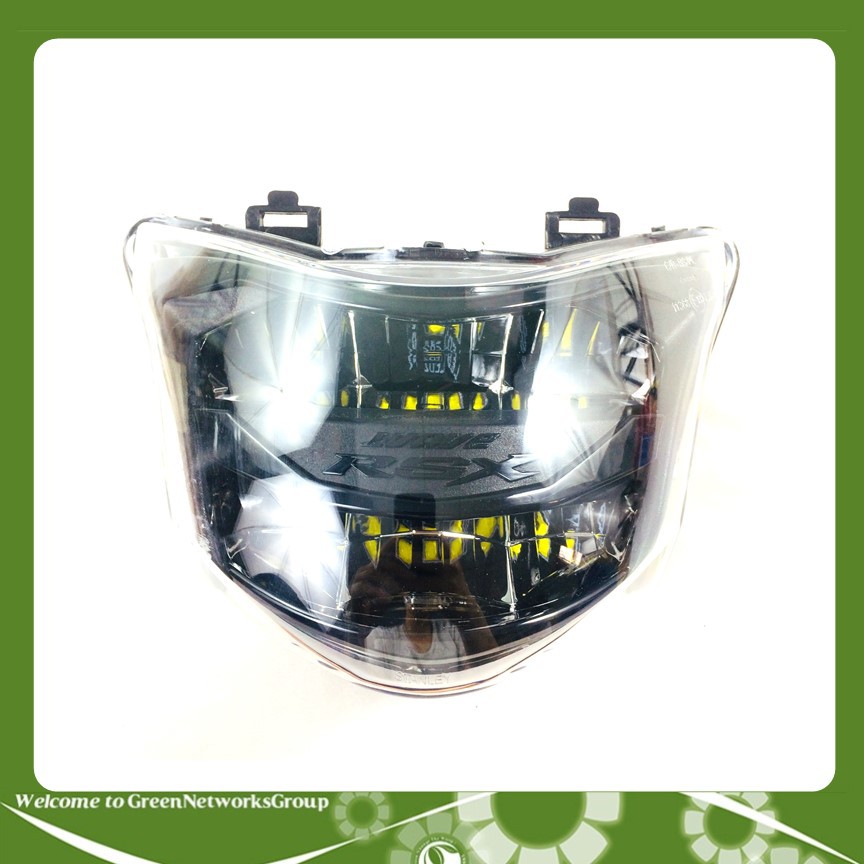 Chóa đèn pha LED 2 tầng cao cấp Led Light Cho Wave RSX