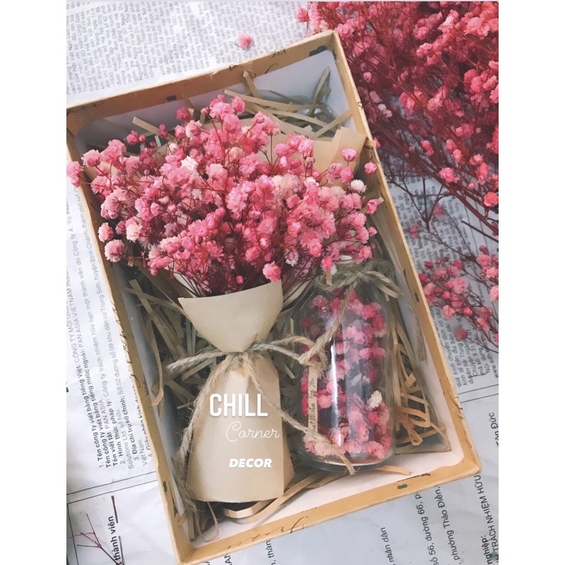 Set quà tăng hoa khô siêu cute | BigBuy360 - bigbuy360.vn