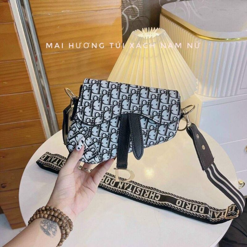túi xách nữ-túi yên ngựa dior ,đeo vao,đeo chéo hàng quảng châu