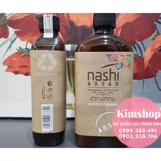 (CHÍNH HÃNG) 100% CẶP DẦU GỘI + DẦU XẢ NASHI ARGAN