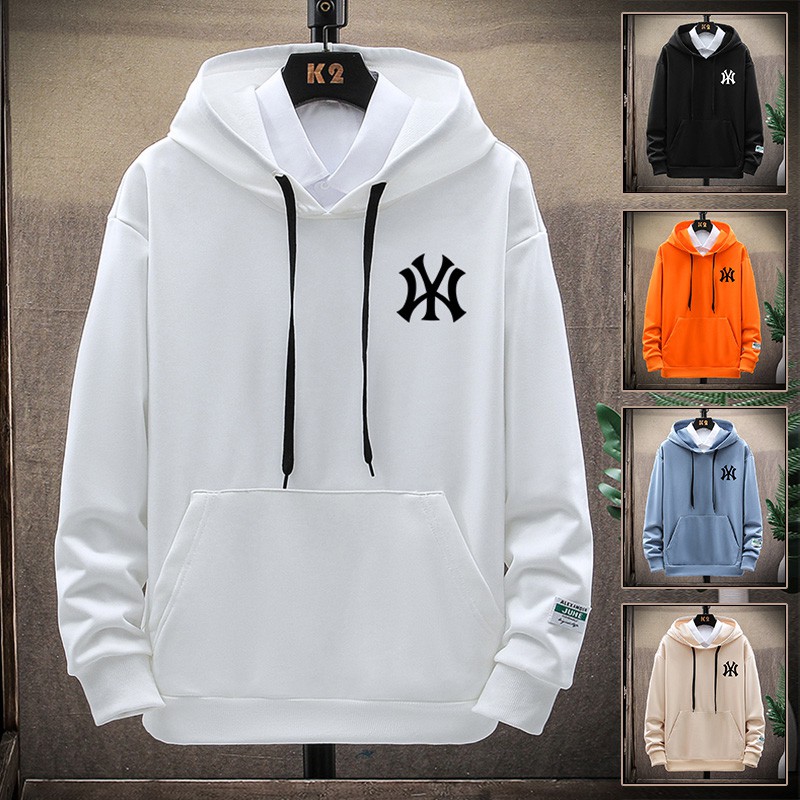 Áo Hoodie Tay Dài Thời Trang Nhiều Màu Tùy Chọn Cho Nam