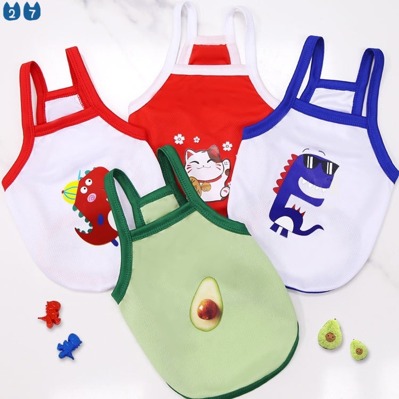 Áo Thun In Hình Quả Bơ Dễ Thương Cho Thú Cưng 27