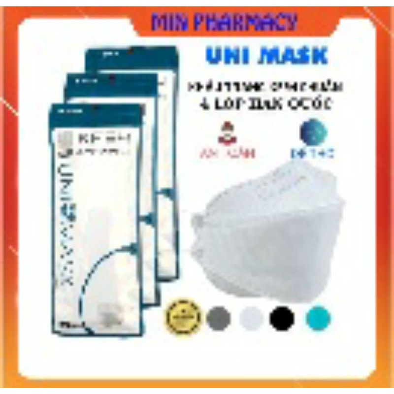 [ TÚI 5C] Khẩu Trang 3D 4 Lớp Kháng Khuẩn Chống Dịch Chuẩn FDA-CE | BigBuy360 - bigbuy360.vn