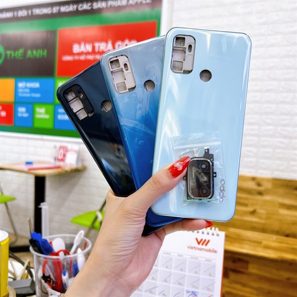Vỏ bộ Điện thoại OPPO A53 CPH2127 đẹp chất lượng cao, như zin, hàng nấu máy