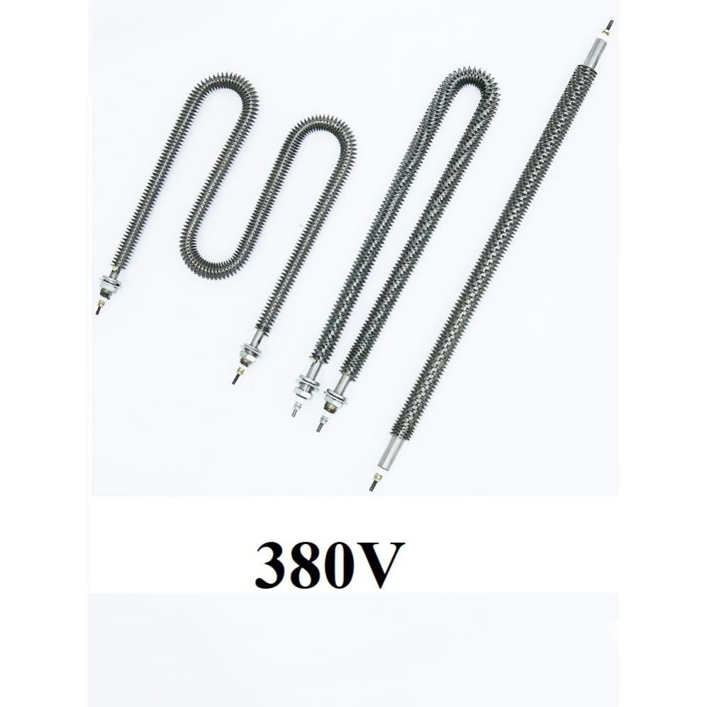 380V - 90cm Thanh nhiệt U sấy điện trở sấy khô không khí gia nhiệt cánh tản đốt nóng