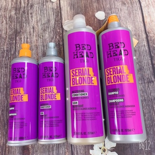 [Mẫu Mới] Dầu Gội Xả phục hồi cho tóc tẩy Tigi Bed Head Dumb Blonde 400ml/970ml (Chính Hãng)