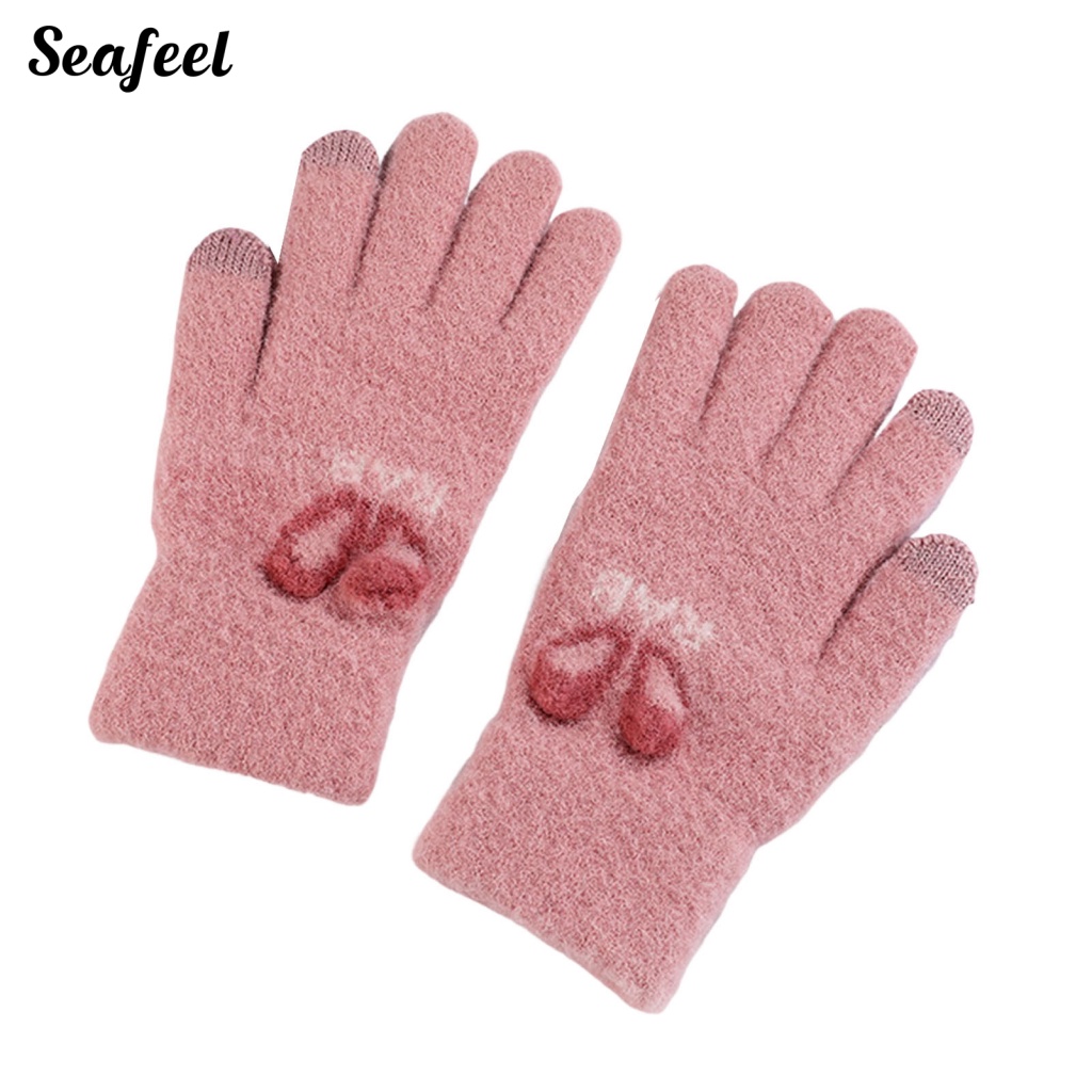 Set 2 Găng Tay Giữ Ấm Cảm Ứng Màn Hình