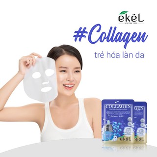 10 miếng mặt nạ Collagen Ekel