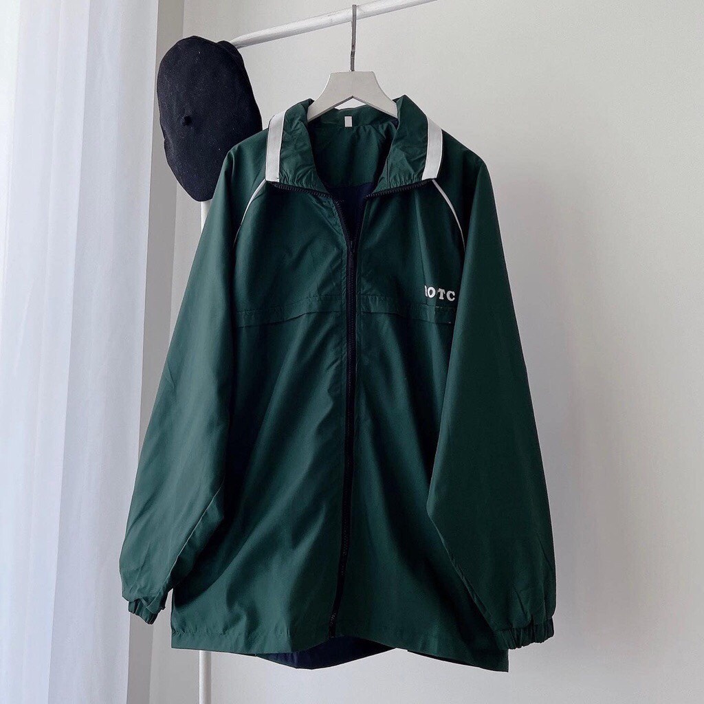 Áo Khoác Gió Bomber ROTC Nam Nữ Ulzzang Unisex Kiểu Form Rộng 2 Lớp Jacket Kèm Ảnh Thật