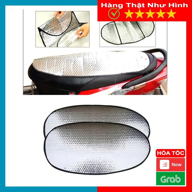 Bạt Che Yên Xe Cách Nhiệt Chống Nóng, Chất Liệu Ni Lông Tráng Bạc Chống Nóng - MTDDT