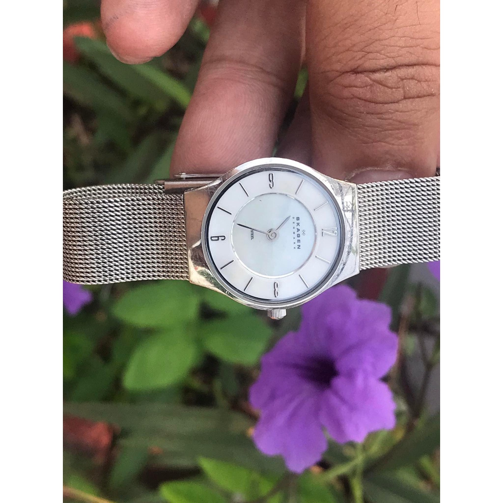 Đồng hồ nữ Skagen  mới 98% Chính hãng hàng xài lướt