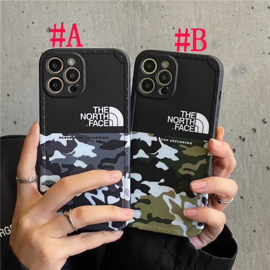 Ốp Lưng THE NORTH FACE Nhiều Mẫu Mã Cho Điện Thoại iPhone 13 Pro Max 12 11 X XR XS 7 8 Plus