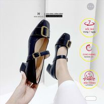 Giày búp bê Nin Shoes - Giày mary jane thời trang mũi tròn cài quai 2 màu siêu xinh