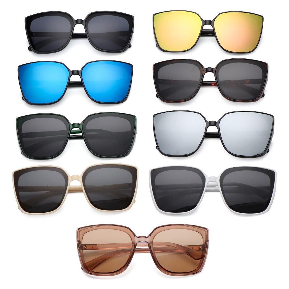 EUCA Kính Mát Oversized Thời Trang V400