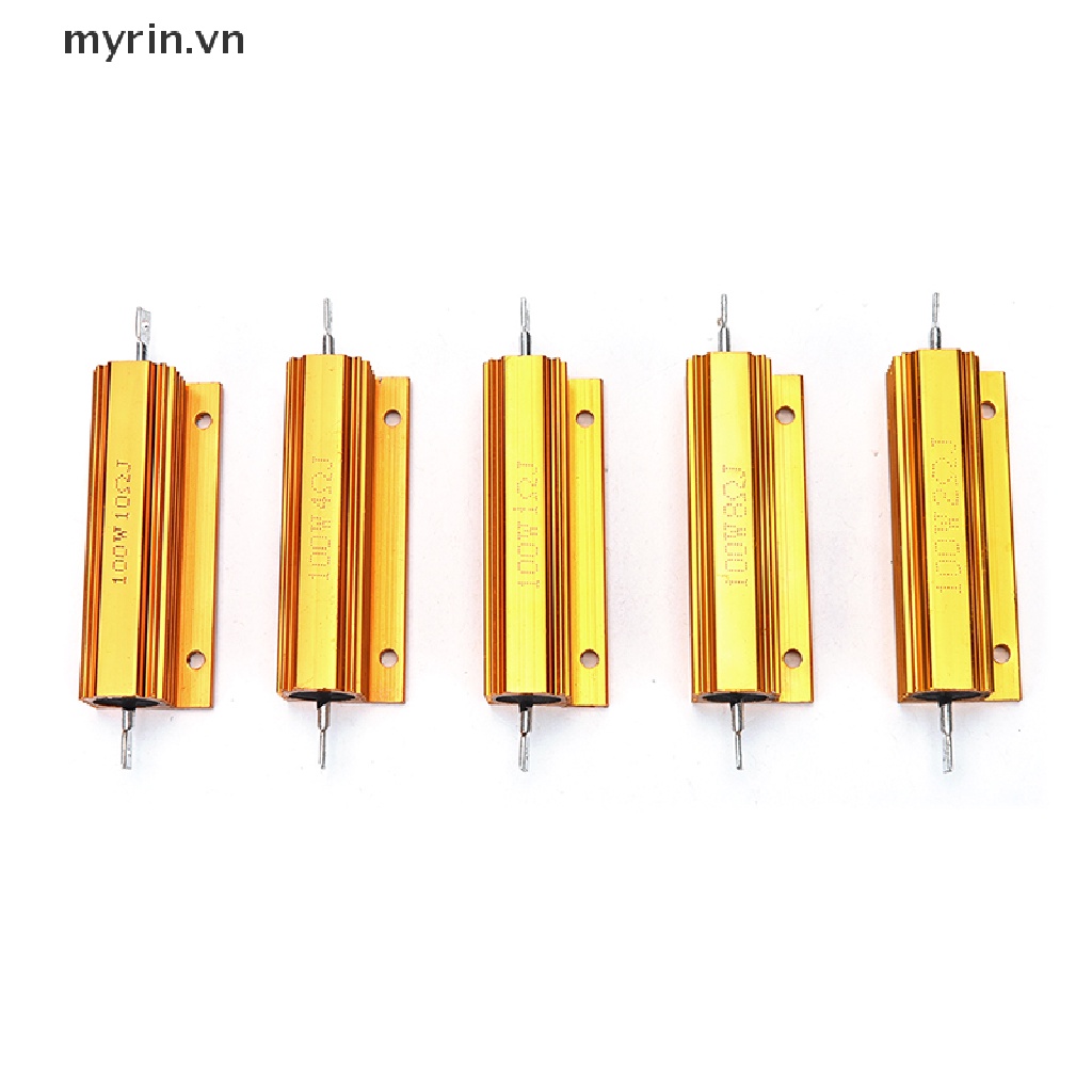 Phụ Kiện Cho Xe myrin myrin 'S Điện Trở 1 / 2 / 4 / 8 / 10 Ohm 100W Watt Mới