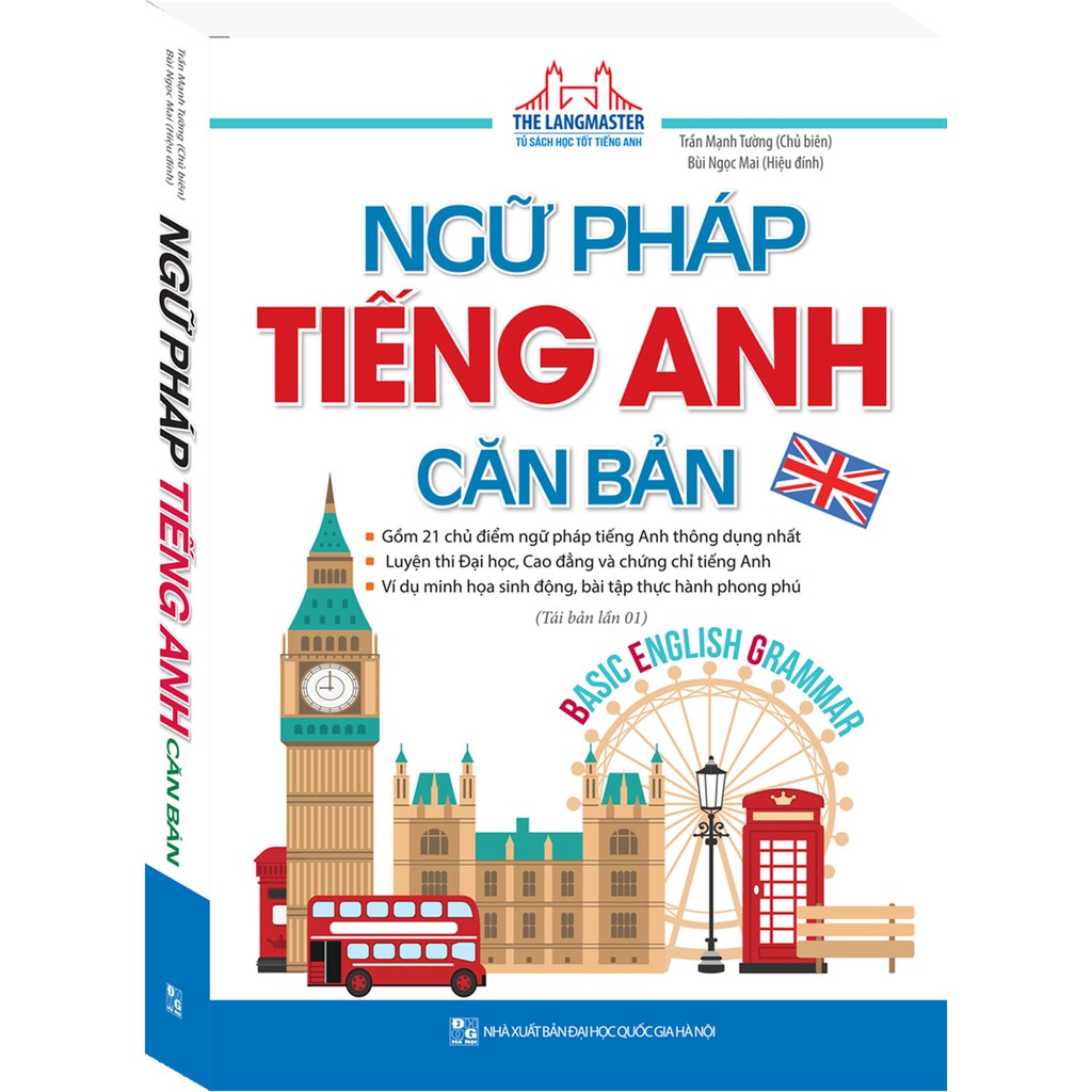 Sách - The Langmaster - Ngữ pháp tiếng anh căn bản