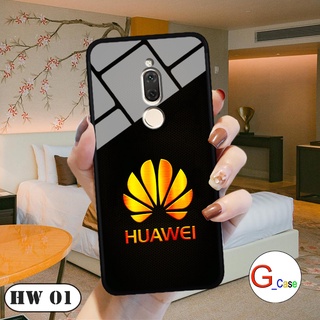 Ốp lưng Huawei Nova 2i - in hình 3D Logo điện thoại
