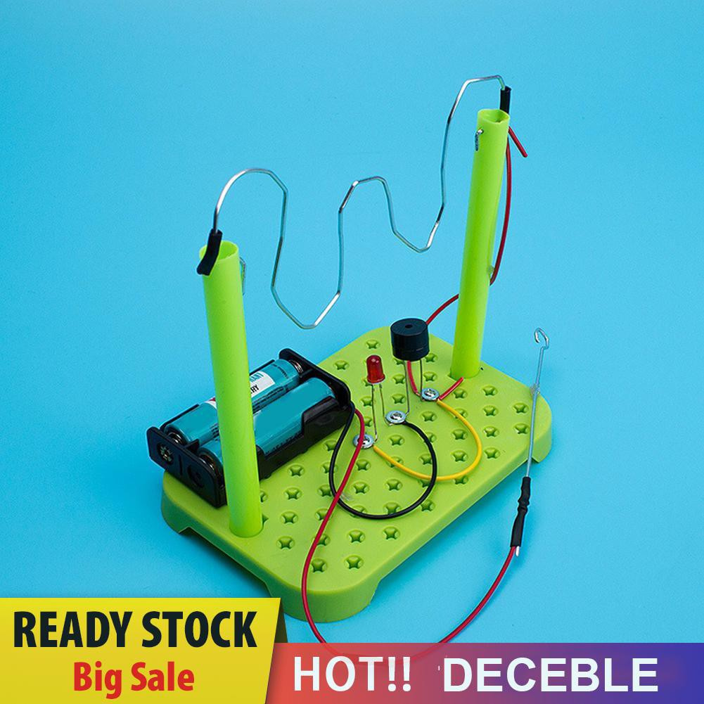 Pop It Fidget Đồ chơi DIY Circuit Kit Physical Scientific Experiment Kids Educational Đồ chơis Random