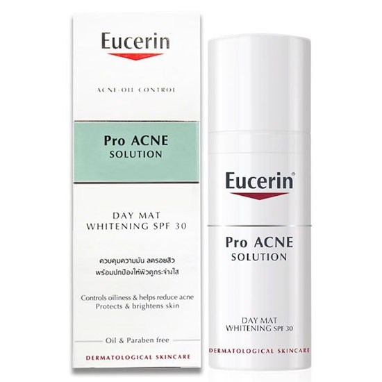 Kem Dưỡng Trắng Dành Cho Da Mụn Eucerin Day Mat Whitening SPF30 (50ml)