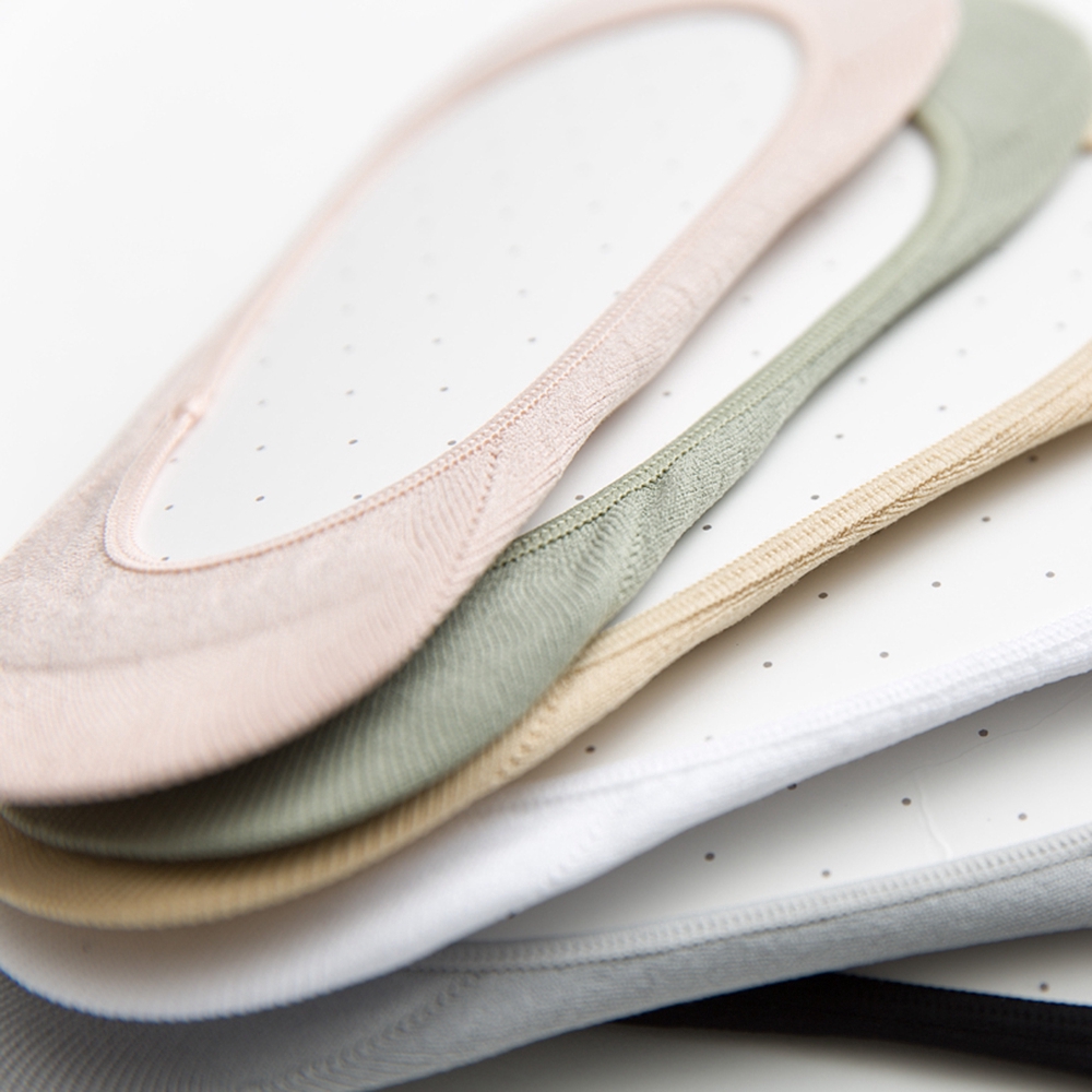 Đôi tất silicone cắt thấp chống trượt siêu mỏng ẩn dưới giày cho nữ