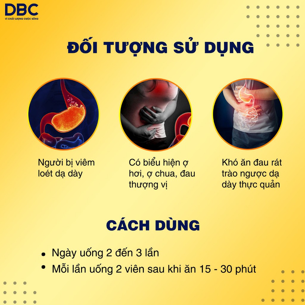 Viên Uống Thông Dạ Thảo DƯỢC BẢO CHÂU Hộp 30/60 Viên Hỗ Trợ Giảm Loét Dạ Dày Tá Tràng