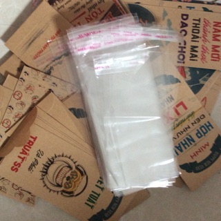 10kg túi nilon dán đựng bao lì xì kích thước 9*18