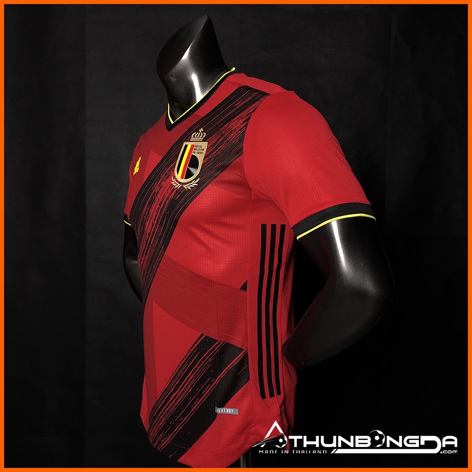 Áo tuyển Bỉ đỏ Euro 2021 sân nhà bản PLAYER Body Fit cao cấp