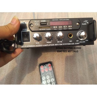 Amply karaoke mini Mxz AK-328H