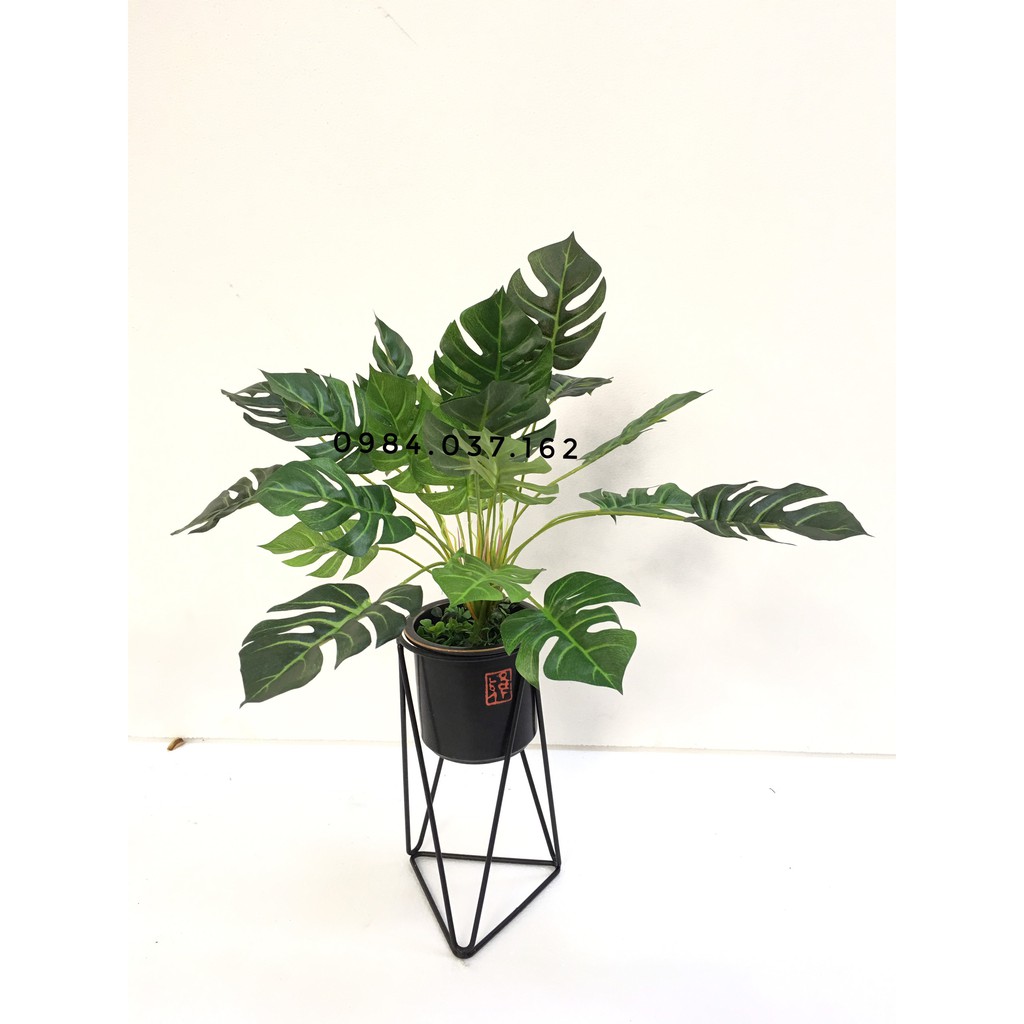 Cây giả - Cây lá xẻ giả đẹp không bao gồm chậu