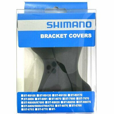 Bọc cao su tay lắc Shimano Dura-Ace ST-9000/9001 Bracket Cover ,Black, Hàng chính hãng