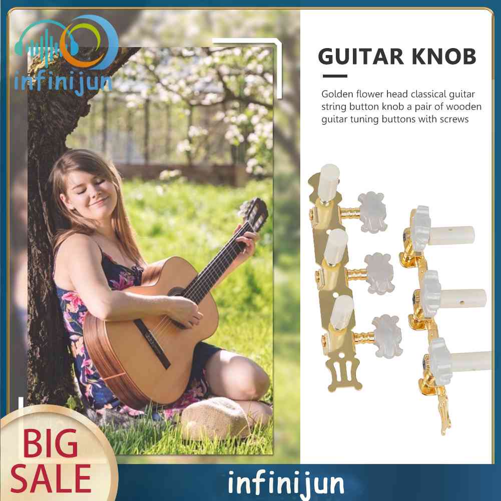 Set 2 Núm Vặn Điều Chỉnh Dây Đàn Guitar