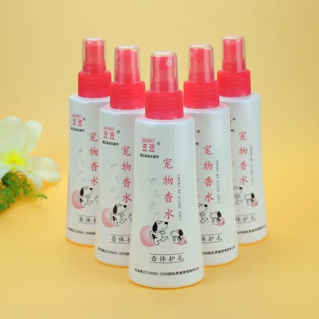 Xịt khử mùi hôi chó mèo BoBo 200ml