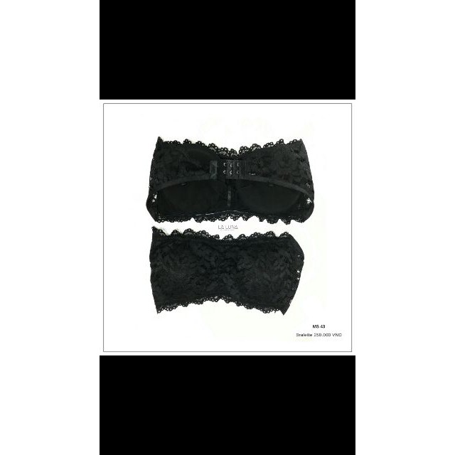 [HÀNG THIẾT KẾ - LADALI] Áo Quây, Áo Ống Chống Tụt Ren Kèm Đệm Mút Cao Cấp - MS 43 | BigBuy360 - bigbuy360.vn