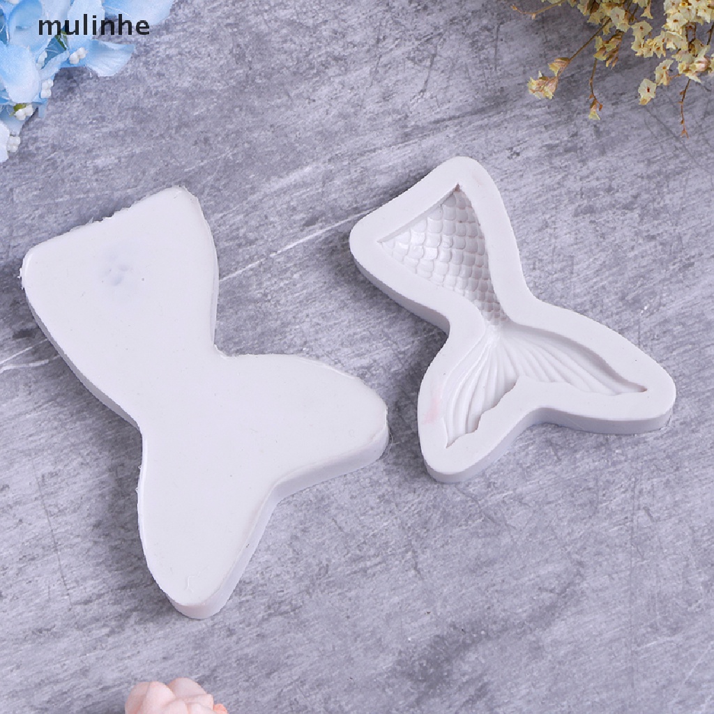 Khuôn silicone tạo hình đuôi cá làm bánh kẹo
