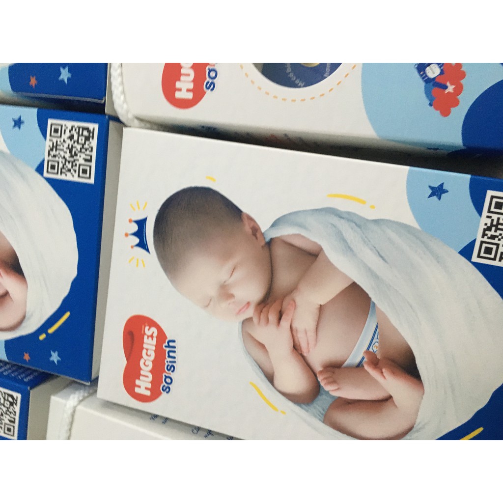 Tã dán huggies 50 miếng size NB (hàng quà tặng)