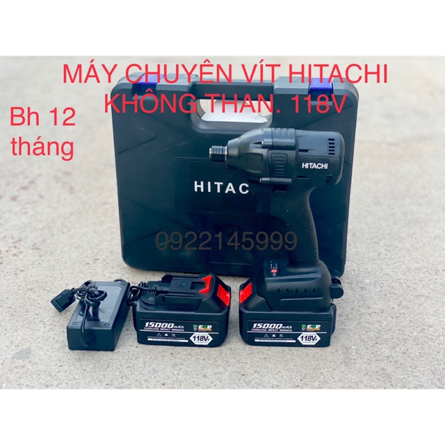 Máy bắt vít không dây lithium HTCHI 118V