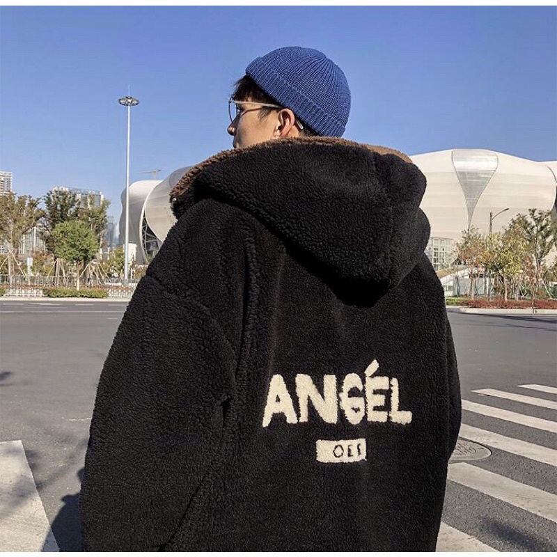 ❗️HÀNG CAO CẤP❗️Áo khoác lông cừu dày ANGEL full lông cả lớp lót trong