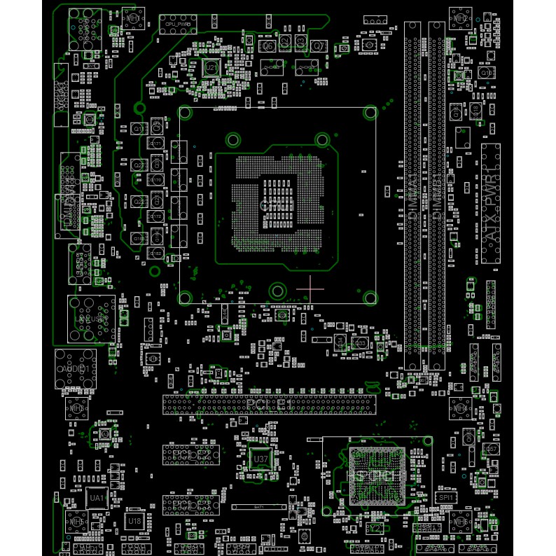 Sơ đồ mạch Boardview MS-7C13 ver 1.0 1.1 MS 7C13 dùng cho thợ sửa chữa