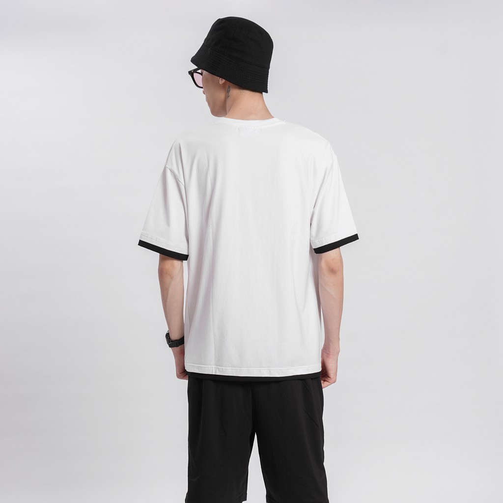 Áo thun trơn PHỐI GẤU Unisex N7 Basic Tee mùa hè Nam Nữ tay lỡ Oversize form rộng đường phố phong cách Hàn Quốc