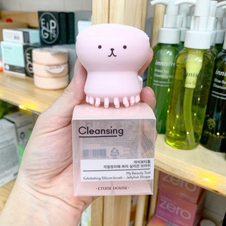 [CHÍNH HÃNG] Cọ Silicone Rửa Mặt Con Bạch Tuộc