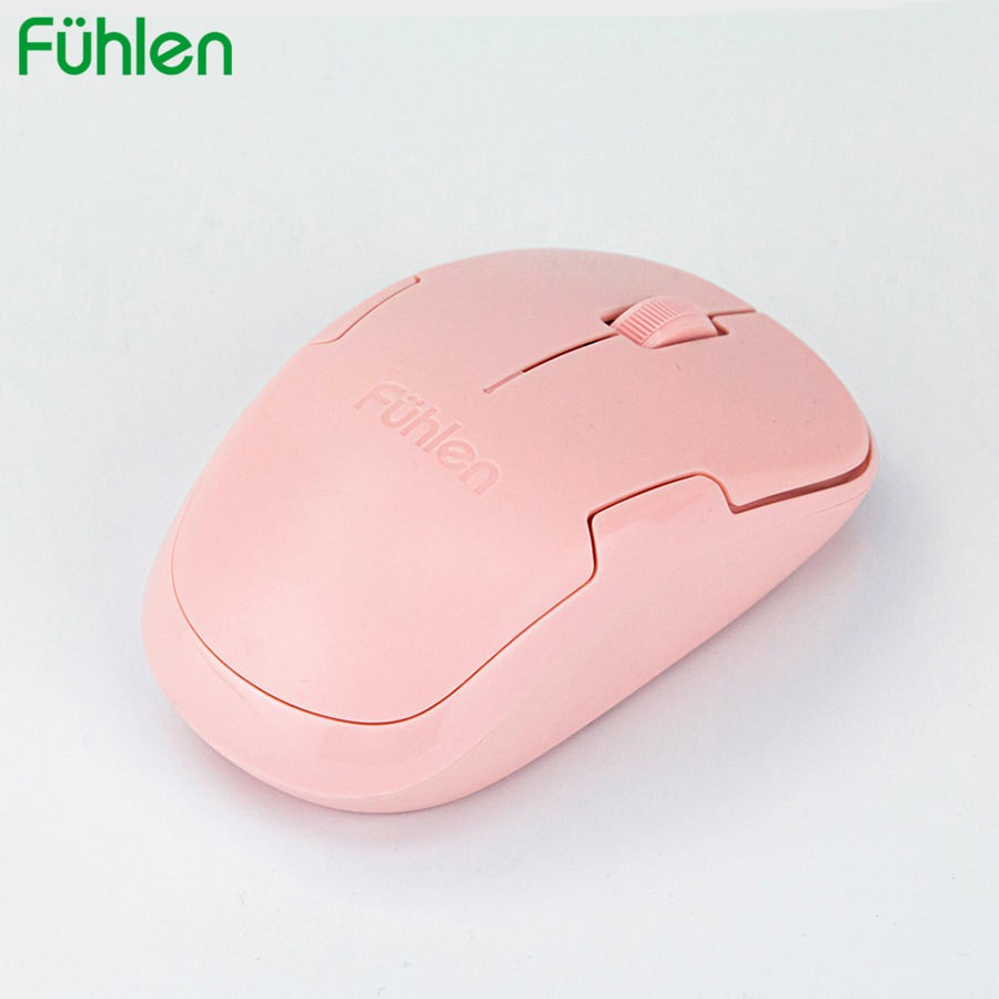 Chuột không dây Fuhlen A06 Pink Optical Wireless