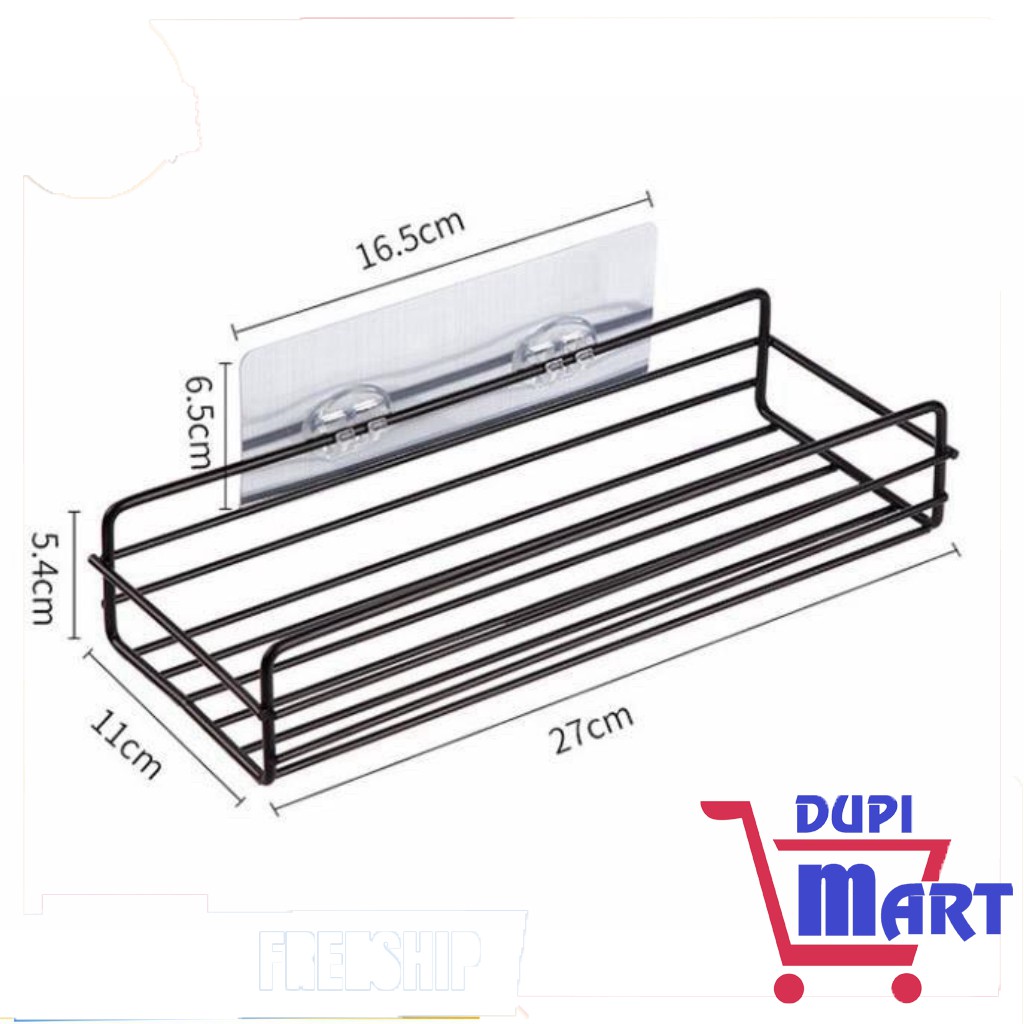 [SIÊU TIỆN ÍCH] Kệ Treo Tường Để Đồ Phòng Tắm -Kệ Dán Tường Nhà Tắm Sang Trọng Chất Liệu Thép Không Gỉ  - DupiMart